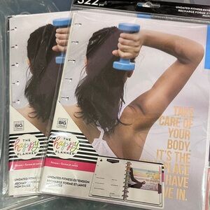 The Happy Planner Fitness Extension Pack - Motivational Design x2